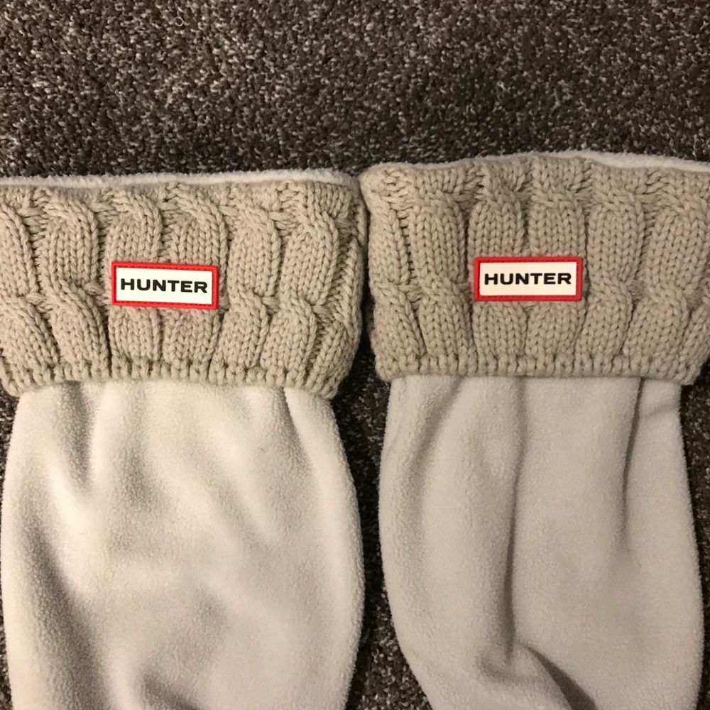 Original Tall Cable Knit Cuff Welly Boot Socks